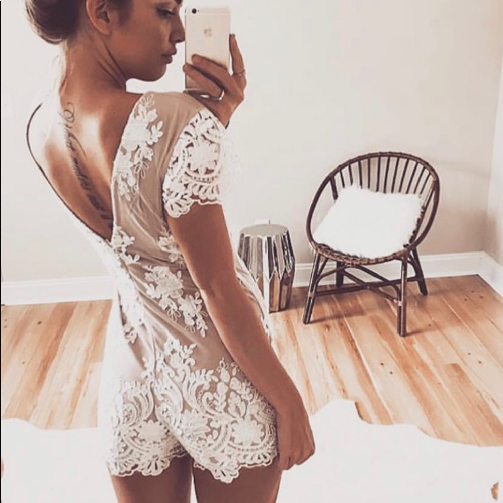 Lace Romper